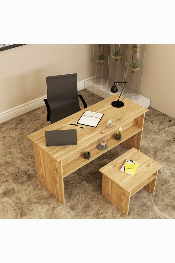 Kalender Dekor Merkür-1-2 Ofis Büro Masası Takımı - 3