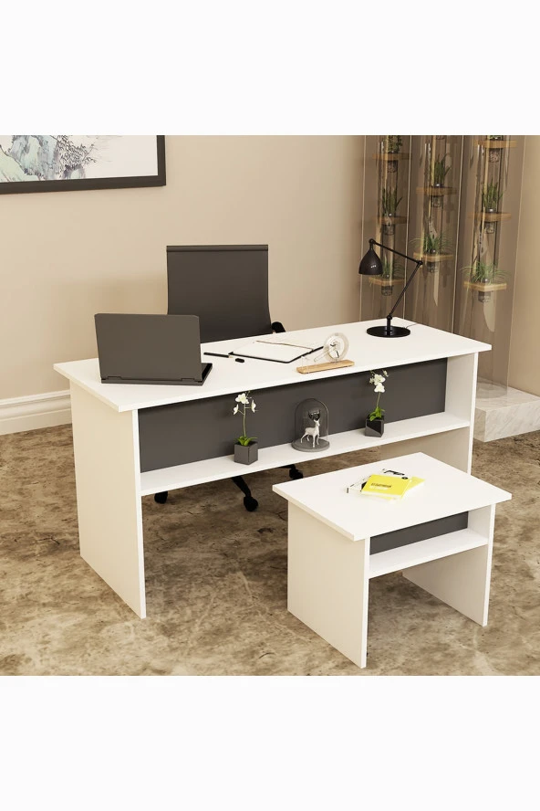Kalender Dekor Merkür-1-2 Ofis Büro Masası Takımı - 1