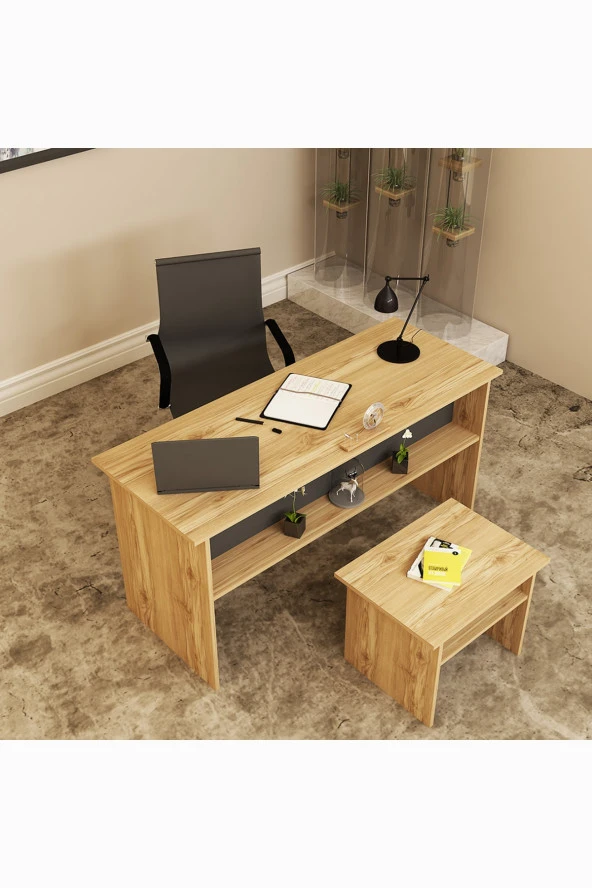 Kalender Dekor Merkür-1-2 Ofis Büro Masası Takımı - 3