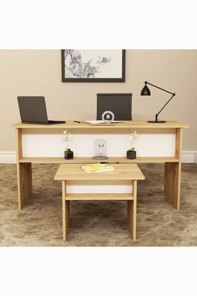 Kalender Dekor Merkür-1-2 Ofis Büro Masası Takımı - Resim 2