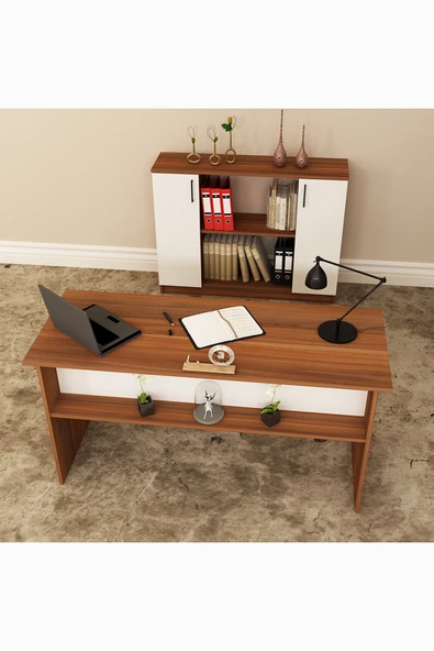 Kalender Dekor Merkür-1-5 Ofis Büro Masası Takımı - Resim 2