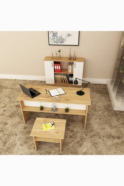 Kalender Dekor Merkür-1-2-5 Ofis Büro Masası Takımı - Resim 2