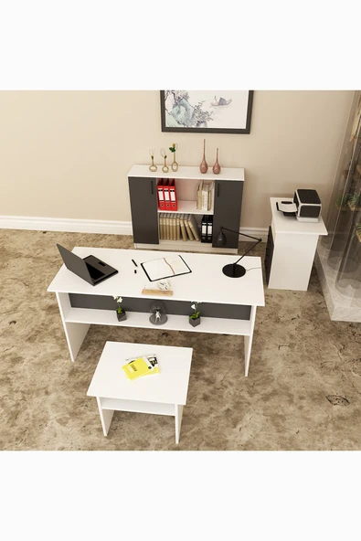 Kalender Dekor Merkür-1-2-5-7 Ofis Büro Masası Takımı - Resim 2