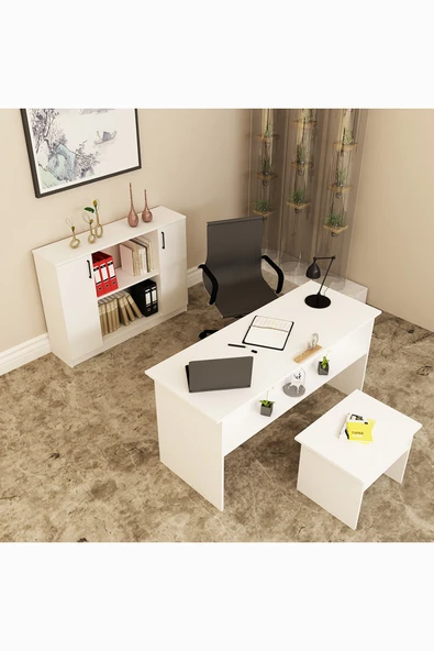 Kalender Dekor Merkür-1-2-5 Ofis Büro Masası Takımı - Resim 3