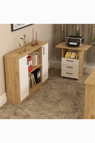 Kalender Dekor Merkür-1-2-5-7 Ofis Büro Masası Takımı - Resim 4