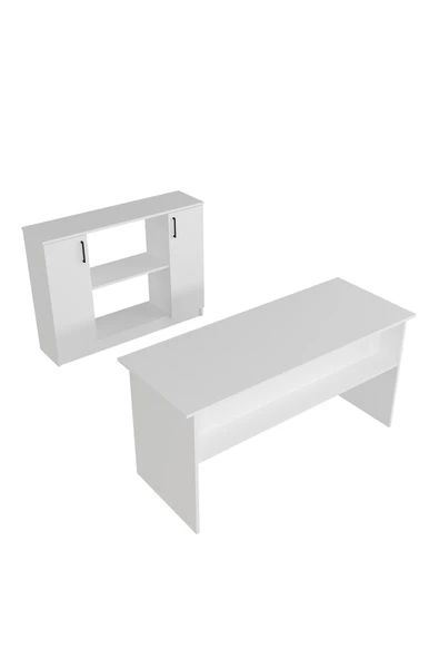 Kalender Dekor Merkür-1-5 Ofis Büro Masası Takımı - Resim 5