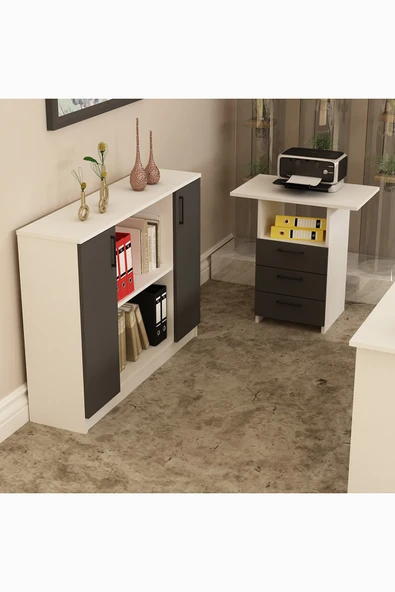 Kalender Dekor Merkür-1-2-5-7 Ofis Büro Masası Takımı - Resim 4