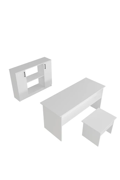 Kalender Dekor Merkür-1-2-5 Ofis Büro Masası Takımı - Resim 5