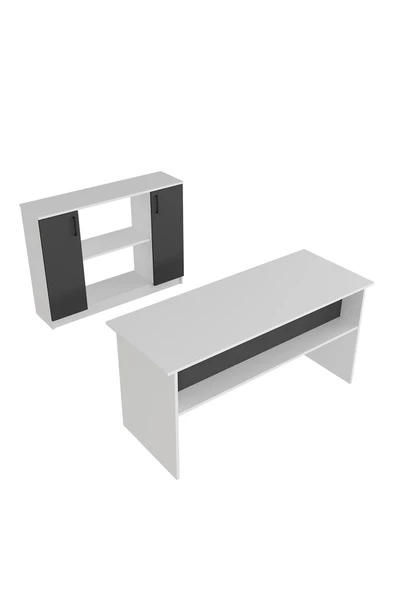 Kalender Dekor Merkür-1-5 Ofis Büro Masası Takımı - Resim 5