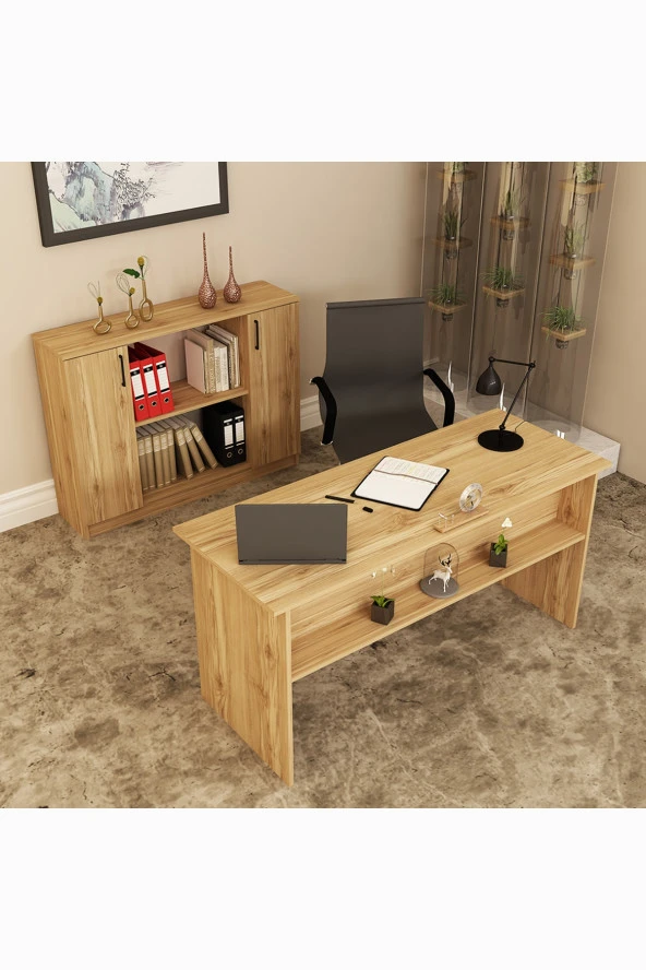 Kalender Dekor Merkür-1-5 Ofis Büro Masası Takımı - Resim 3