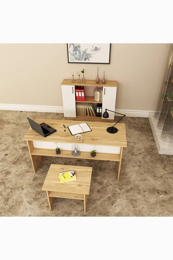 Kalender Dekor Merkür-1-2-5 Ofis Büro Masası Takımı - 2