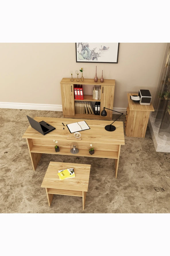 Kalender Dekor Merkür-1-2-5-7 Ofis Büro Masası Takımı - 2