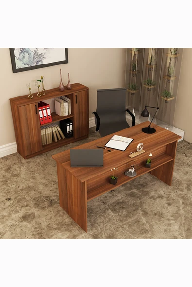 Kalender Dekor Merkür-1-5 Ofis Büro Masası Takımı - Resim 3