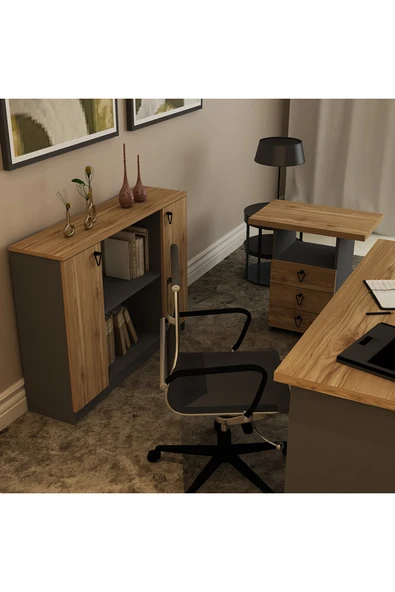 Kalender Dekor Ophira-1-2-3-4 Oph04 Ofis Büro Masa Takımı - Resim 3