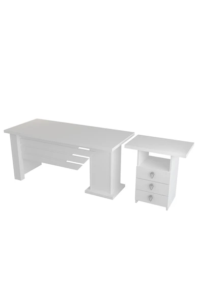 Kalender Dekor Ophira-1-3 Ofis Büro Masası Takımı - Resim 4