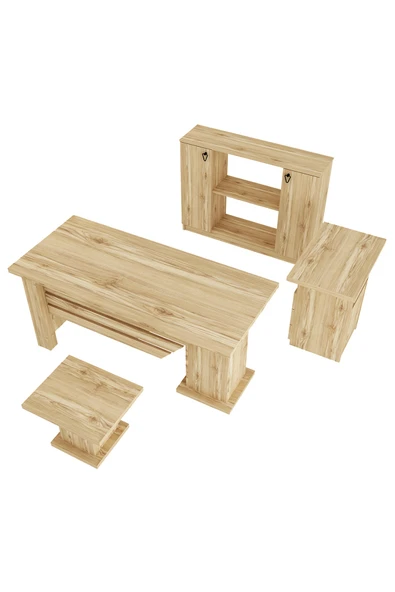 Kalender Dekor Ophira-1-2-3-4 Oph15 Ofis Büro Masa Takımı - Resim 5