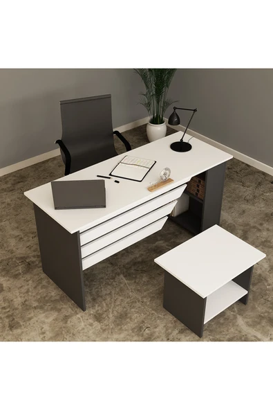 Kalender Dekor STEEN-1-2 OFİS BÜRO MASASI TAKIMI - Resim 3