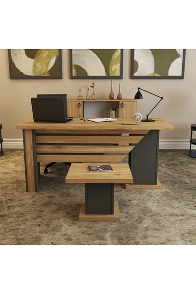 Kalender Dekor Ophira-1-2-4 Ofis Büro Masası Takımı - Resim 2