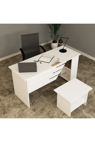 Kalender Dekor STEEN-1-2 OFİS BÜRO MASASI TAKIMI - Resim 3