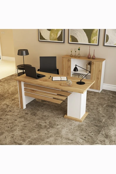 Kalender Dekor Ophira-1-4 Ofis Büro Masası Takımı ürün görseli 1