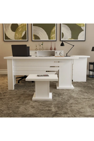 Kalender Dekor Ophira-1-2-3-4 Oph01 Ofis Büro Masa Takımı - Resim 2