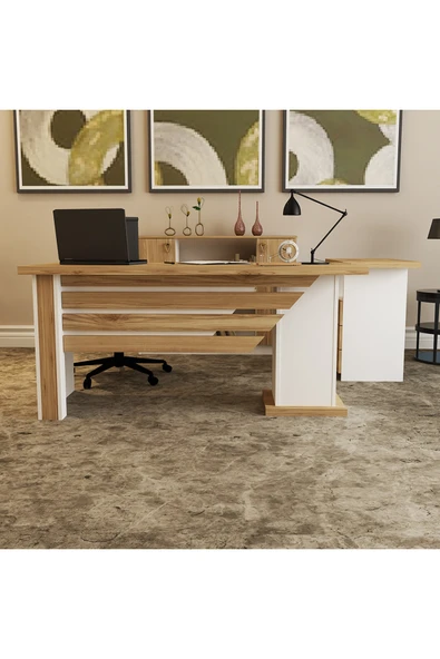 Kalender Dekor Ophira-1-3-4 Ofis Büro Masası Takımı - Resim 2