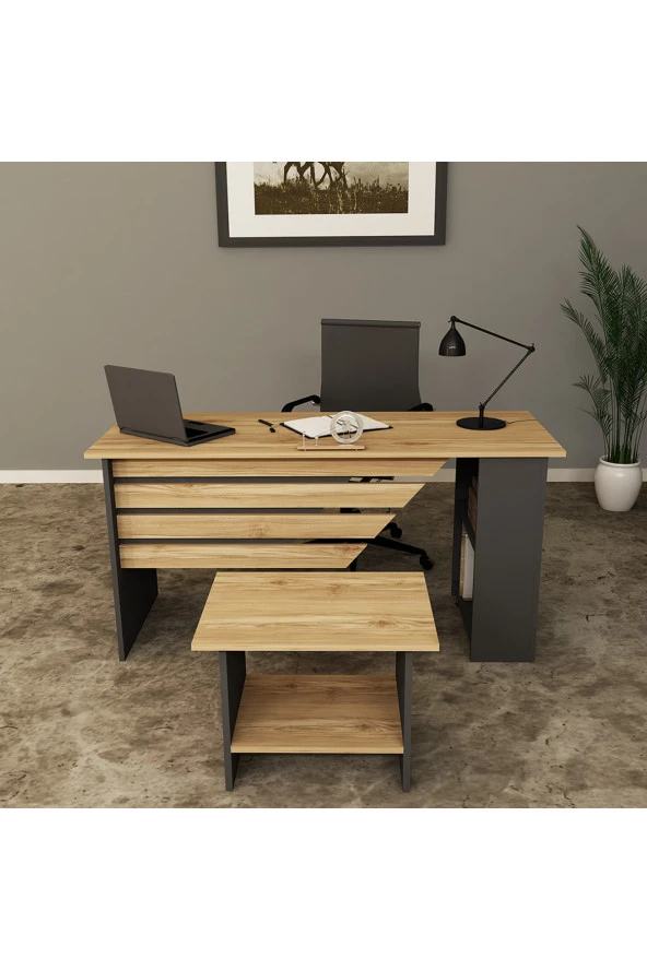 Kalender Dekor STEEN-1-2 OFİS BÜRO MASASI TAKIMI - 2