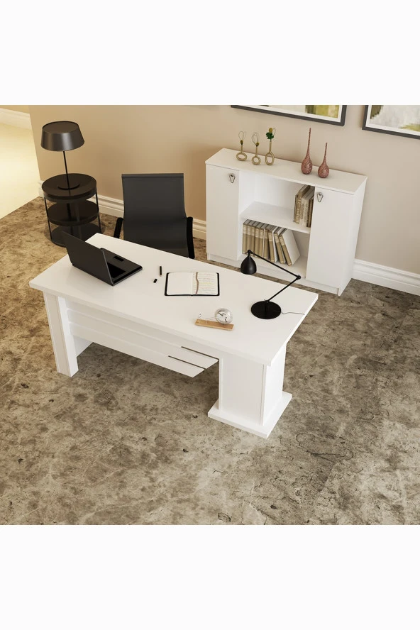 Kalender Dekor Ophira-1-4 Ofis Büro Masası Takımı - 3