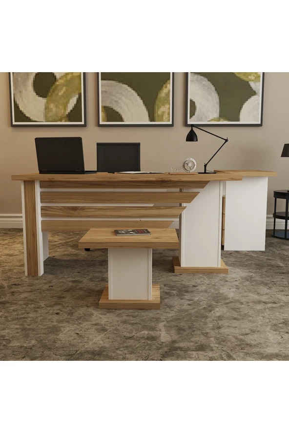 Kalender Dekor Ophira-1-2-3 Oph02 Ofis Büro Masa Takımı - 3
