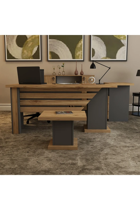Kalender Dekor Ophira-1-2-3-4 Oph04 Ofis Büro Masa Takımı - 3
