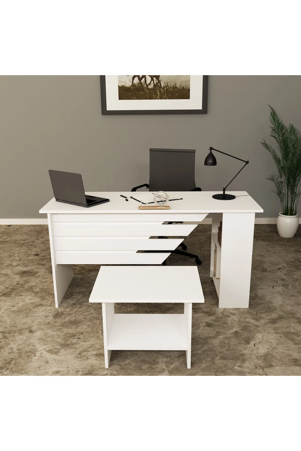 Kalender Dekor STEEN-1-2 OFİS BÜRO MASASI TAKIMI - 2