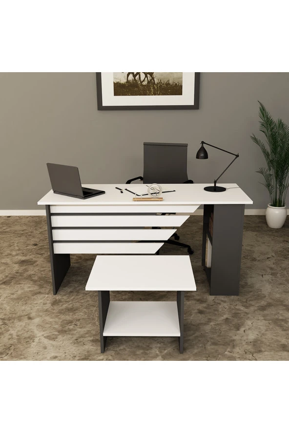 Kalender Dekor STEEN-1-2 OFİS BÜRO MASASI TAKIMI - 2