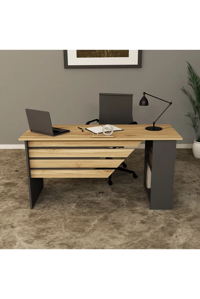 Kalender Dekor STEEN-1 OFİS BÜRO MASASI TAKIMI - Resim 2