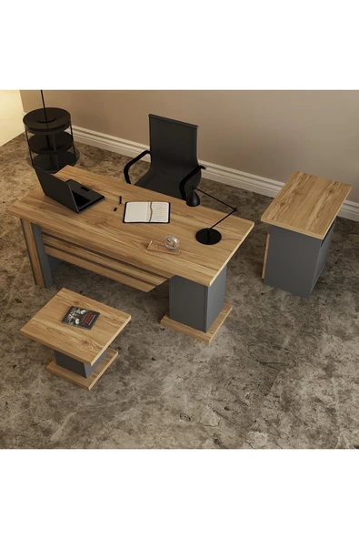 Kalender Dekor Ophira-1-2-3 Oph04 Ofis Büro Masa Takımı - Resim 3