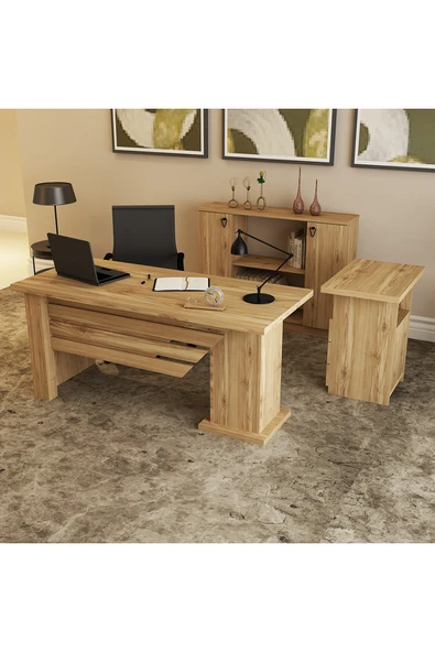 Kalender Dekor Ophira-1-3-4 Ofis Büro Masası Takımı ürün görseli