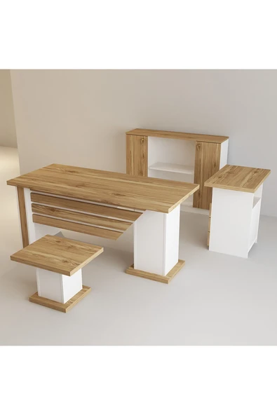 Kalender Dekor Ophira-1-2-3-4 Oph02 Ofis Büro Masa Takımı - Resim 4