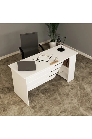 Kalender Dekor STEEN-1 OFİS BÜRO MASASI TAKIMI - Resim 3