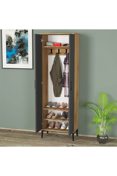 Kalender Dekor Alba-1 Portmanto Vestiyer Ayakkabılık - Resim 4