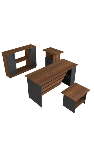 Kalender Dekor Steen-1-2-3-4 Ofis Büro Masası Takımı - Resim 5