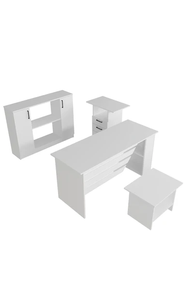 Kalender Dekor STEEN-1-2-3-4 OFİS BÜRO MASASI TAKIMI - Resim 5