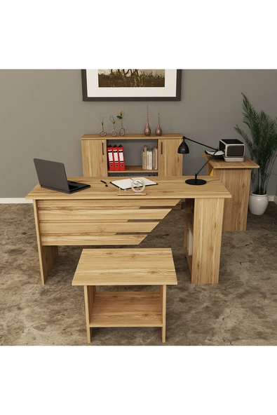 Kalender Dekor STEEN-1-2-3-4 OFİS BÜRO MASASI TAKIMI - Resim 2