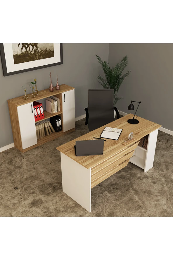 Kalender Dekor STEEN-1-4 OFİS BÜRO MASASI TAKIMI - 3