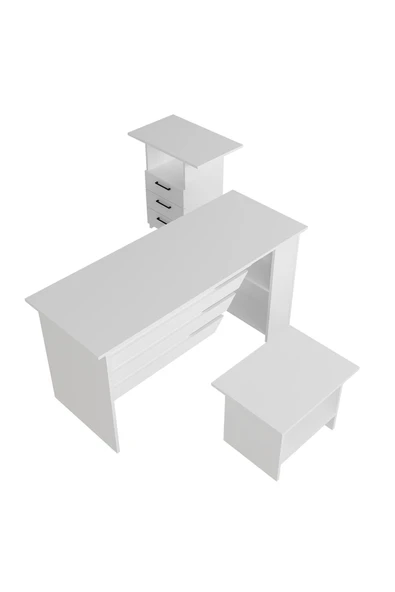 Kalender Dekor STEEN-1-2-3 OFİS BÜRO MASASI TAKIMI - Resim 5