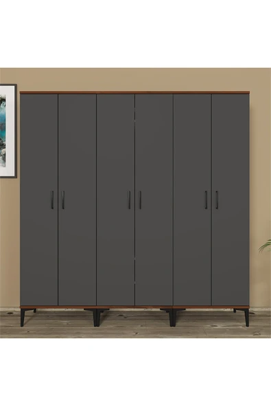 Kalender Dekor ALBA-1-3-3 PORTMANTO VESTİYER AYAKKABILIK - Resim 2