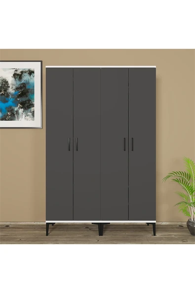 Kalender Dekor ALBA-1-3 PORTMANTO VESTİYER AYAKKABILIK - Resim 2