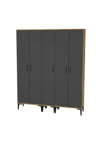 Kalender Dekor ALBA-1-2-3 PORTMANTO VESTİYER AYAKKABILIK - Resim 3