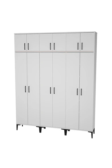 Kalender Dekor ALBA-1-3-3-4-4-4 PORTMANTO VESTİYER AYAKKABILIK - Resim 3