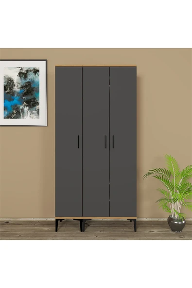 Kalender Dekor ALBA-1-2 PORTMANTO VESTİYER AYAKKABILIK - Resim 2