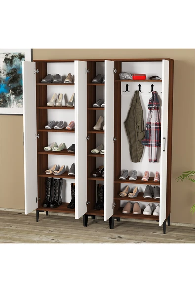 Kalender Dekor ALBA-1-2-3 PORTMANTO VESTİYER AYAKKABILIK - Resim 4