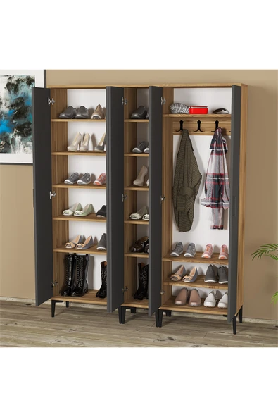 Kalender Dekor ALBA-1-2-3 PORTMANTO VESTİYER AYAKKABILIK - Resim 4